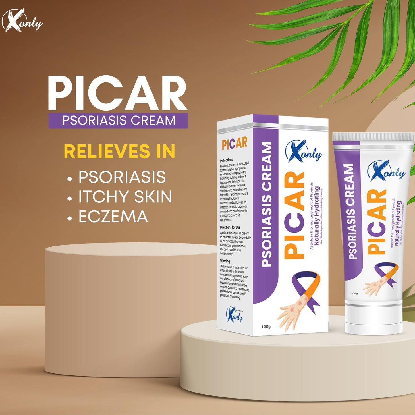 PICAR – Anti Psoriasis & Eczema Healing Cream