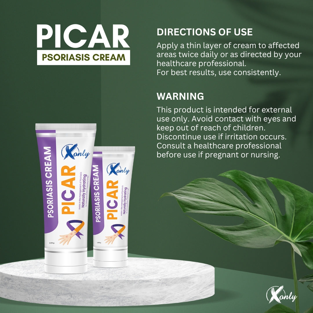 PICAR – Anti Psoriasis & Eczema Healing Cream